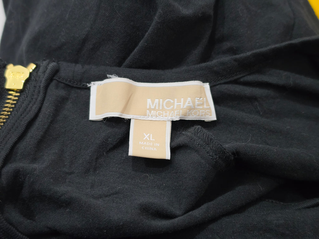 Playera Michael Kors Manga Cortamujer Tallaextra Grande Azul