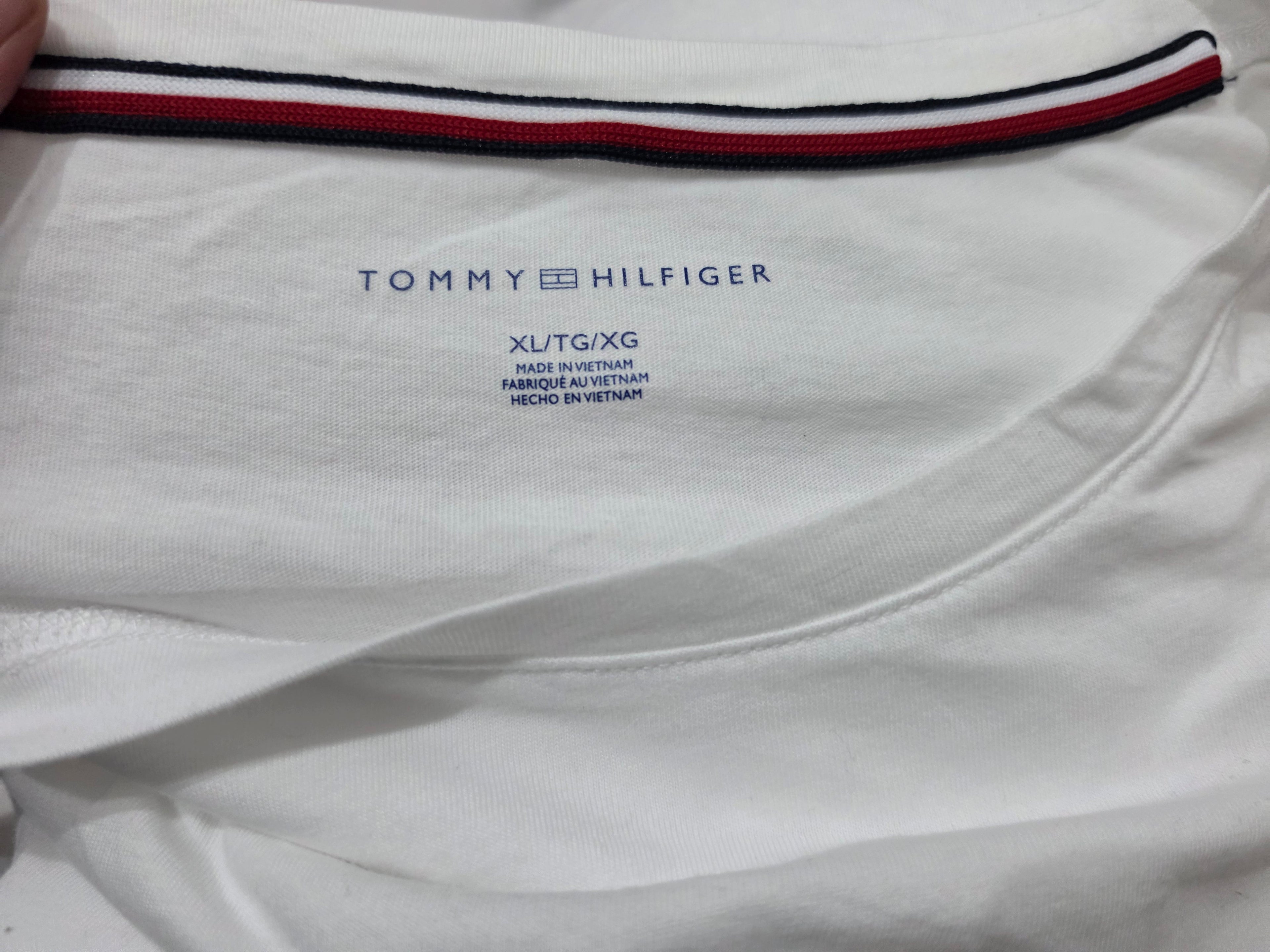 Playera Tommy Hilfiger Mujer Talla Extragrandecolorblanco