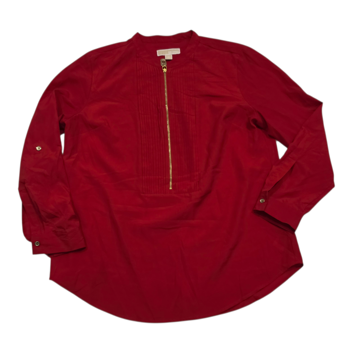 Blusa Michael Kors Mujer Talla Extra Grande Color Rojodorado