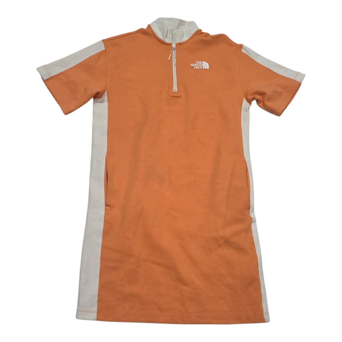 Vestido The North Face Color Naranja De Mujer Manga Corta