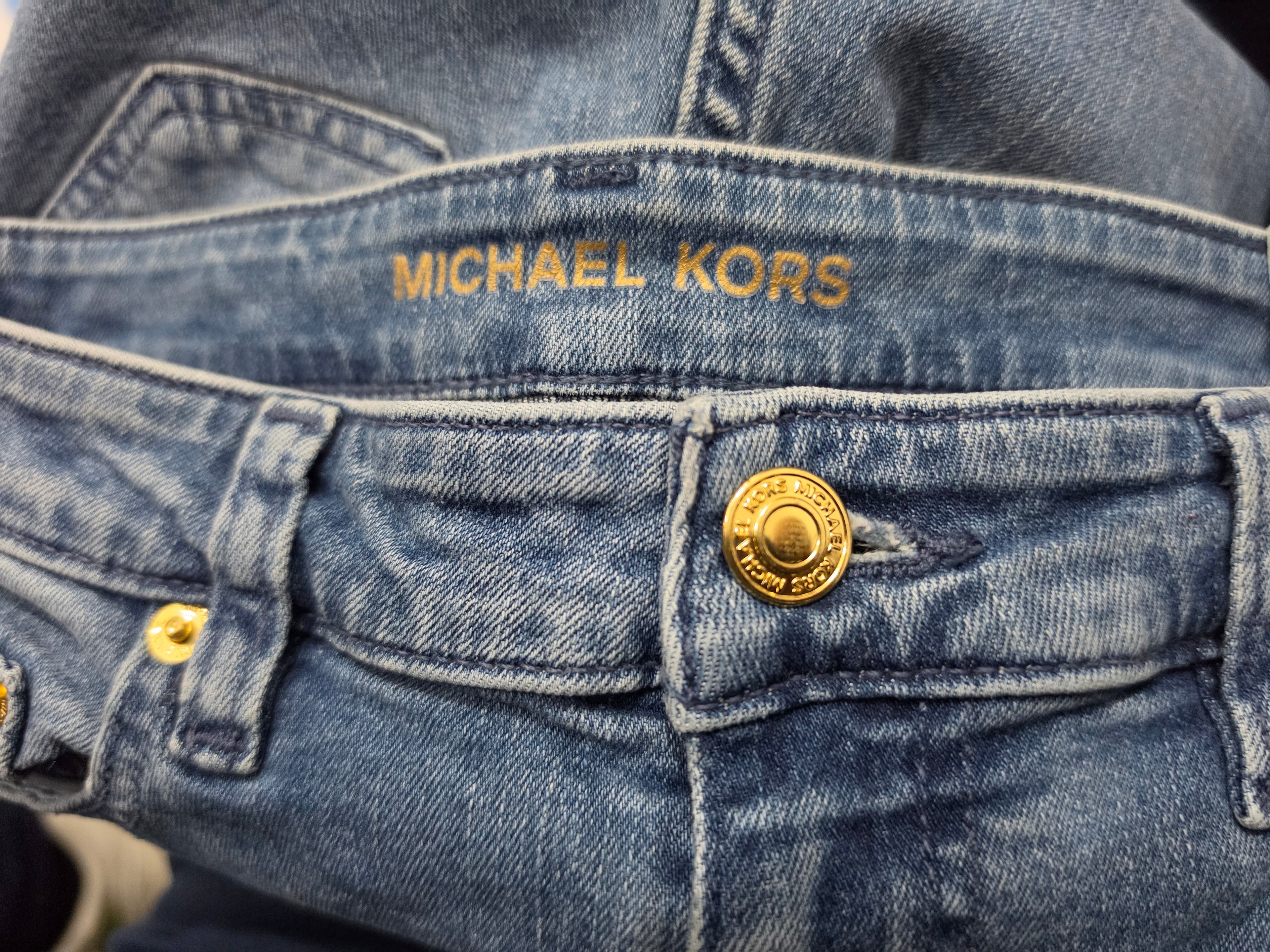 Pantalon Michael Kors De Mujer Talla 6 Color Azul