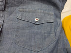 Vestido Camisero Tommy Hilfiger Azul Aceromujer Talla Chica