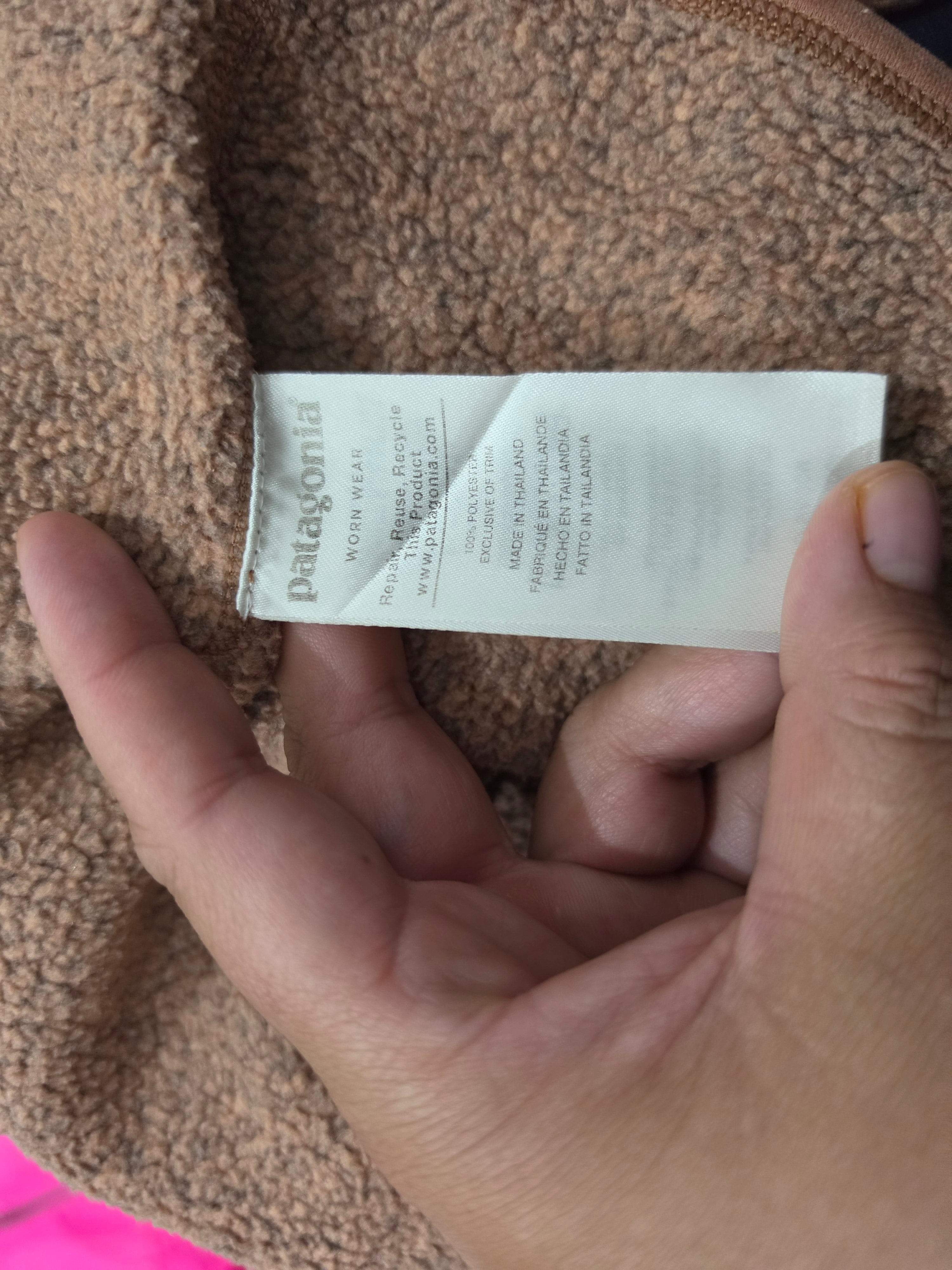 Chamarra Ligera Patagonia De Mujer Talla Chica Naranja