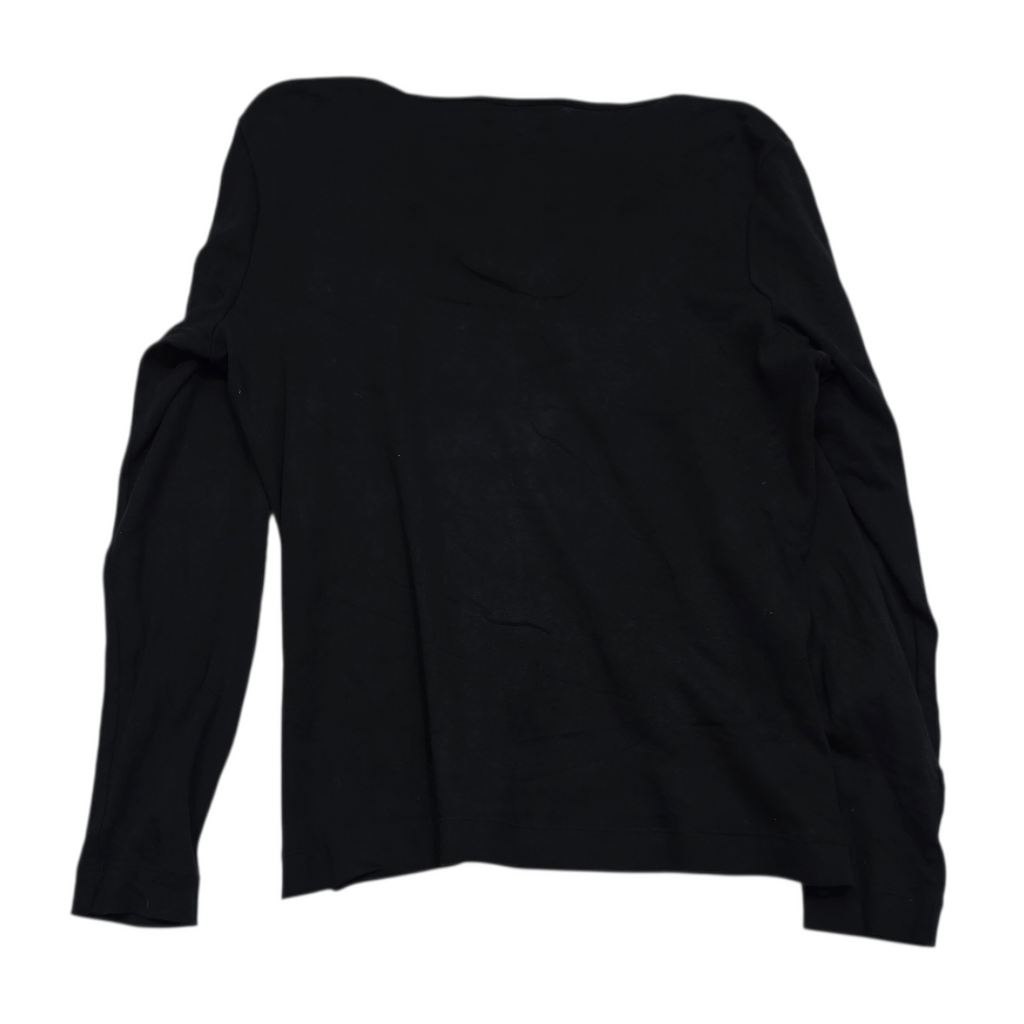 Playera Ralph Lauren Negro Con Dorado Manga Larga Grande