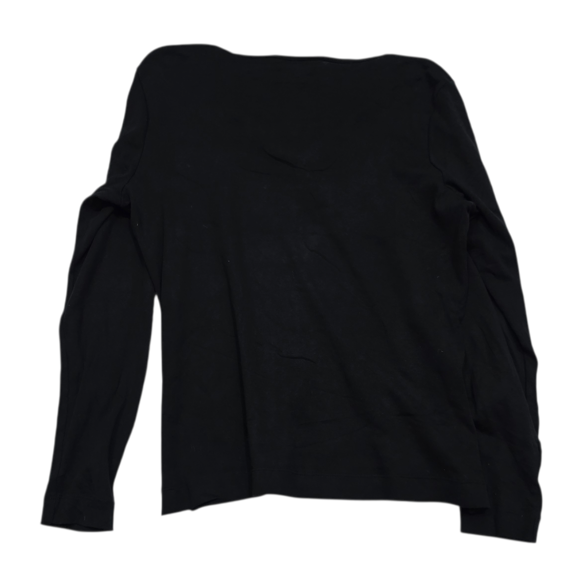 Playera Ralph Lauren Negro Con Dorado Manga Larga Grande