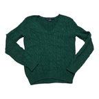 Sueter Ralph Lauren Sport Verde Oscuro Poni Morado