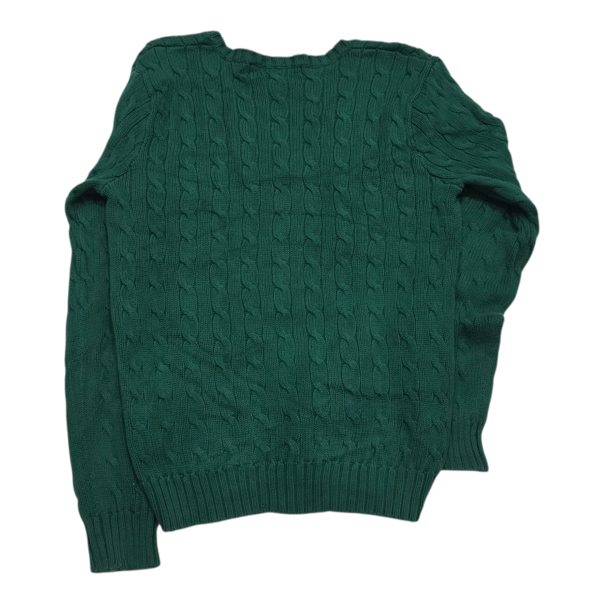 Sueter Ralph Lauren Sport Verde Oscuro Poni Morado