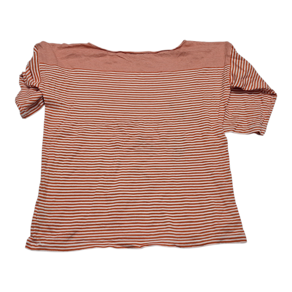 Playera Ralph Laurenmujer Naranja Manga 3/4 Extra Grande