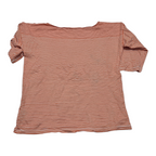 Playera Ralph Laurenmujer Naranja Manga 3/4 Extra Grande
