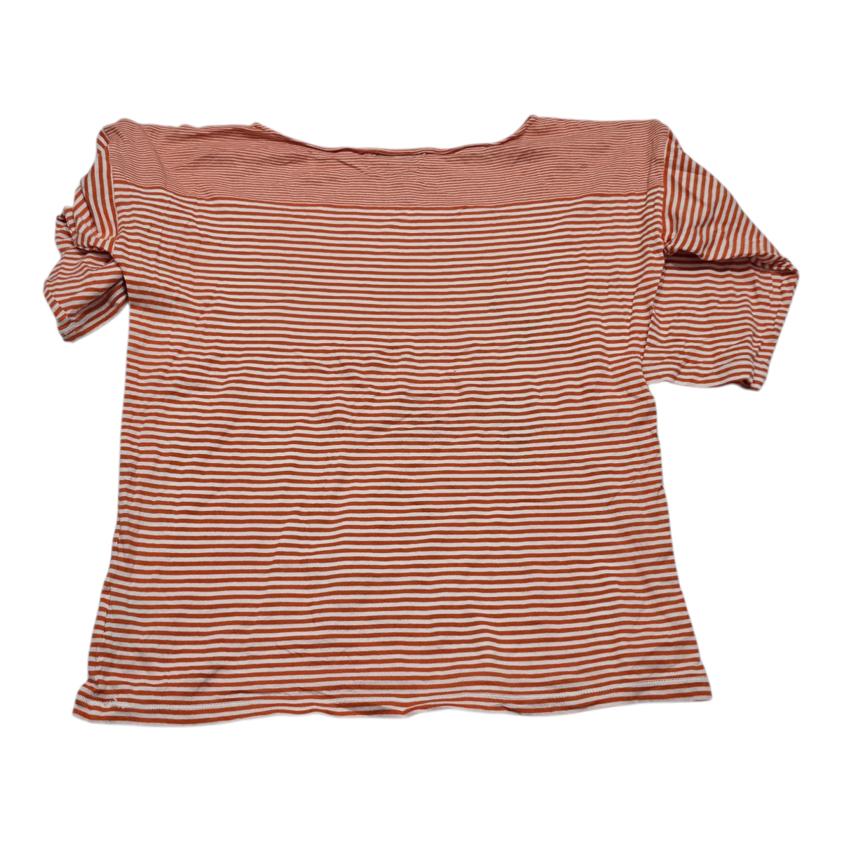 Playera Ralph Laurenmujer Naranja Manga 3/4 Extra Grande