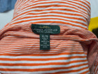 Playera Ralph Laurenmujer Naranja Manga 3/4 Extra Grande
