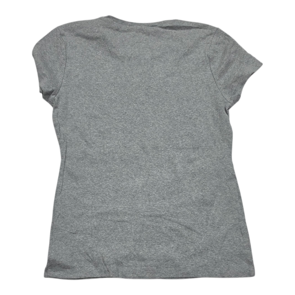 Playera Tommy Hilfiger Extra Grande Gris Claro Manga Corta