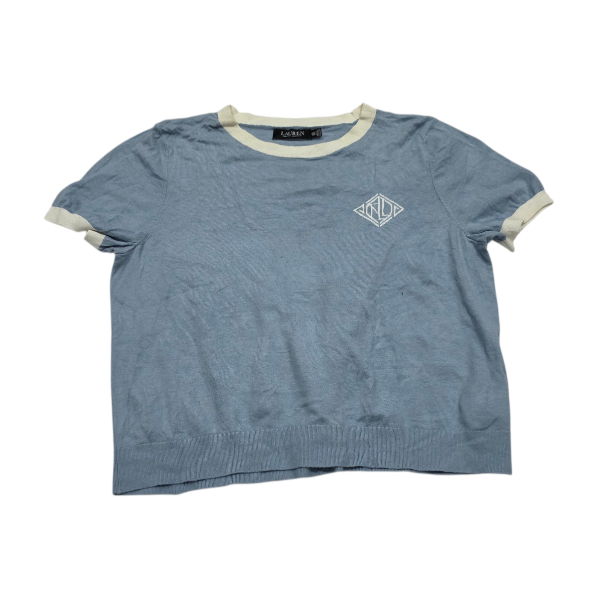 Blusa Ralph Lauren Black Talla Xxlmujerazulacero Mangacorta