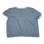 Blusa Ralph Lauren Black Talla Xxlmujerazulacero Mangacorta