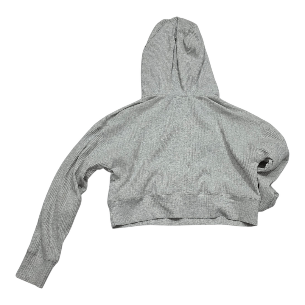 Sudadera Corta Tommy Hilfiger Mujer Extra Chica Gris Claro