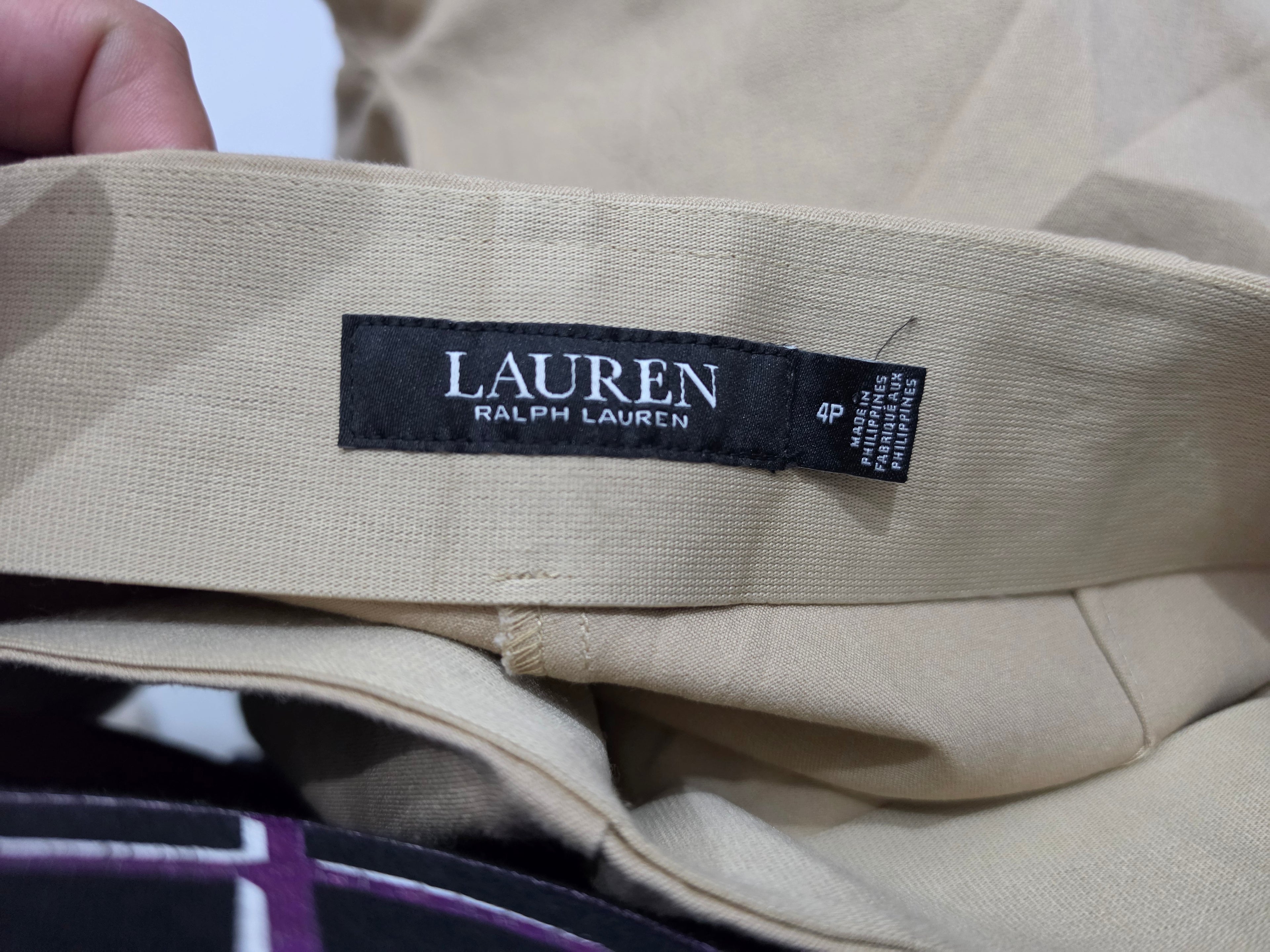 Legging De Vestir Ralph Lauren Color Cafe De Mujer Talla 4