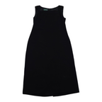 Vestido Lauren Ralph Lauren Negro Elegantesin Mangas Talla 4