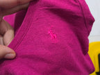 Playera Ralph Lauren Sport Talla Chica Color rosa oscuro mujer