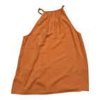 Blusa Michael Kors Color Naranja Sin Mangas Amplia
