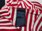 Vestido Tommy Hilfiger Mujer Talla Mediana Rayado Rojoblanco