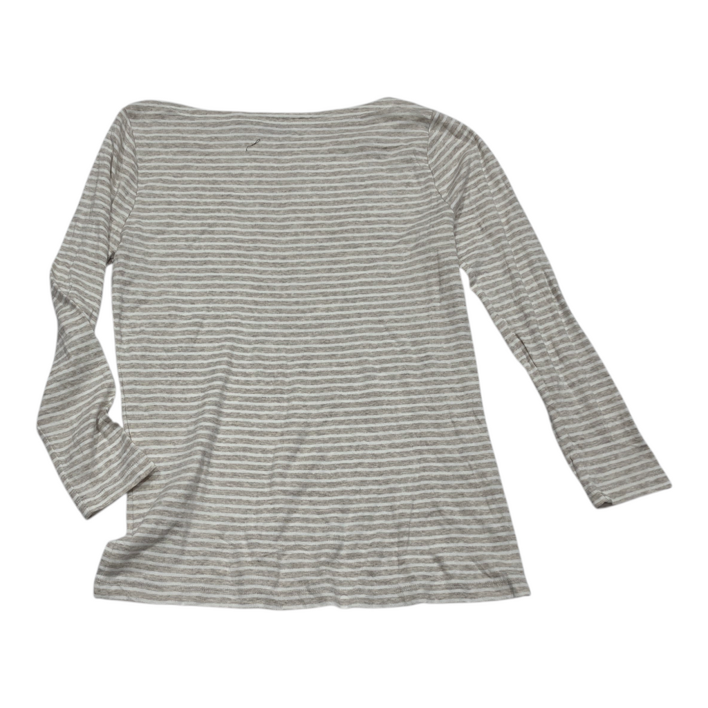 Playera Vineyard Vines Mujer Mediana Color Crema Manga Larga