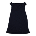 Vestido Ralph Lauren Talla 12 Mujer Manga Corta Azul Marino