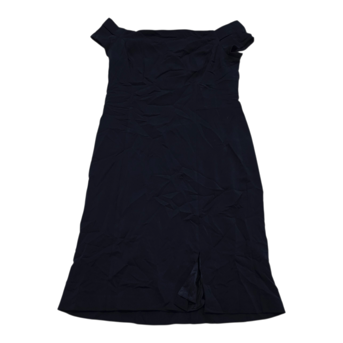 Vestido Ralph Lauren Talla 12 Mujer Manga Corta Azul Marino