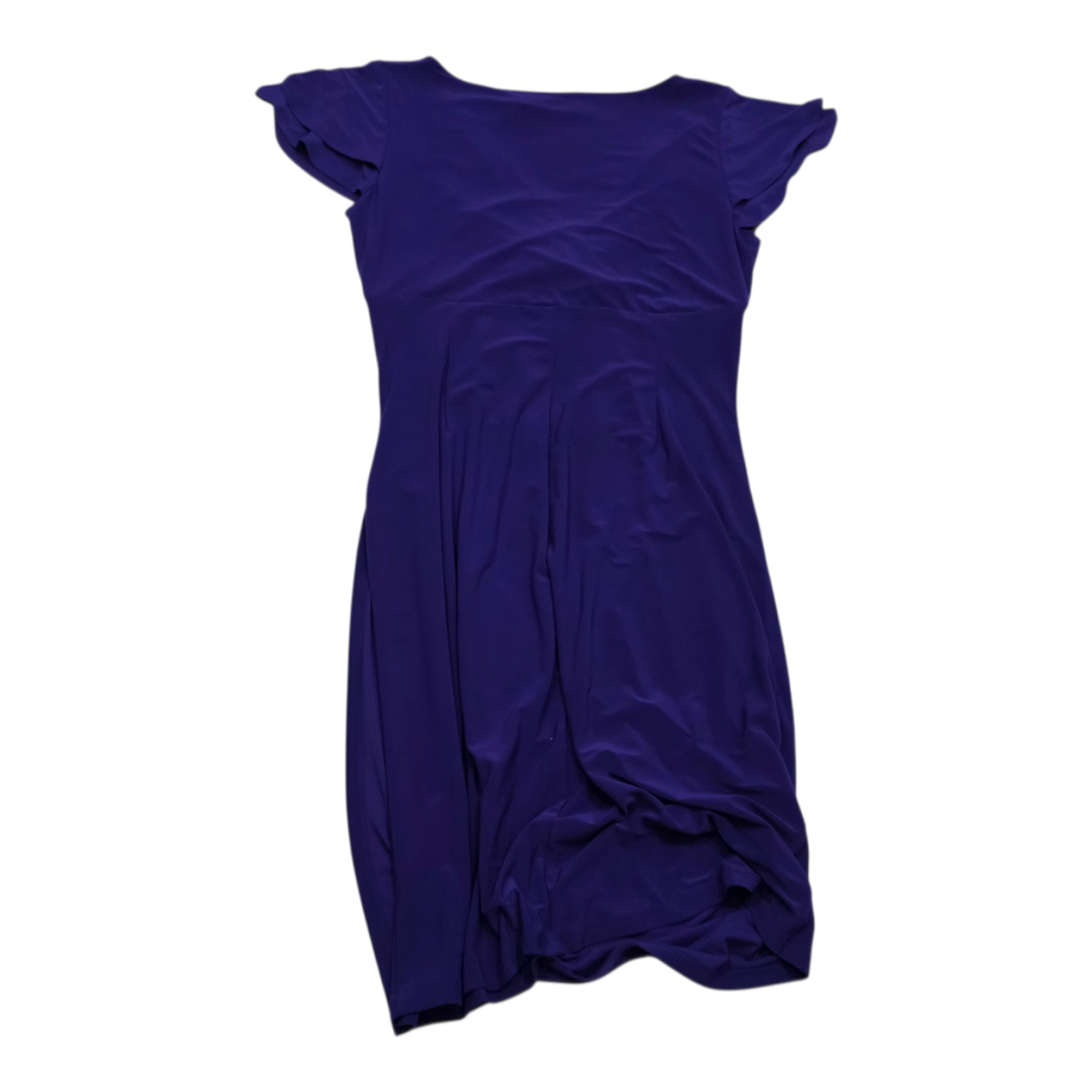 Vestido Ralph Lauren Talla 14 Color Morado Escote V De Mujer