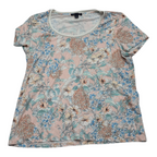 Playera Tommy Hilfiger Grande De Mujer Flores Pastel