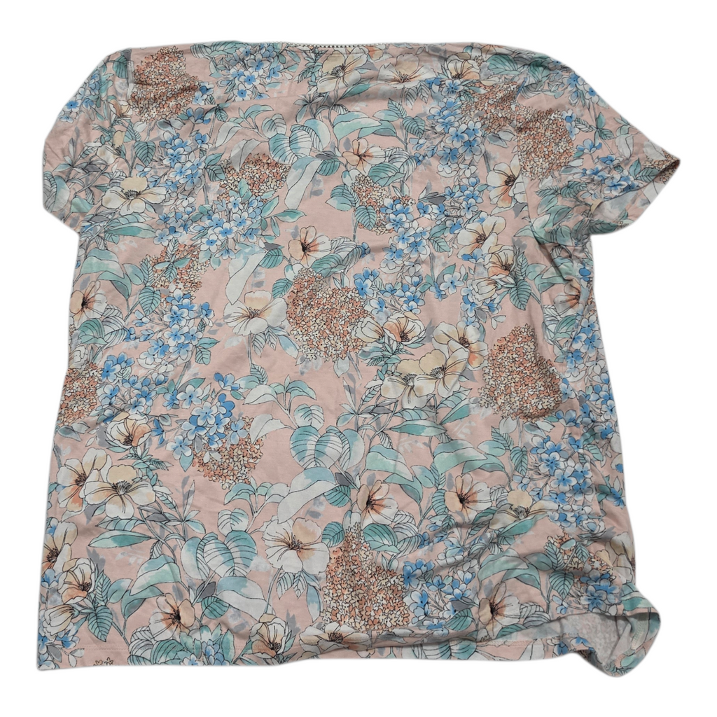 Playera Tommy Hilfiger Grande De Mujer Flores Pastel