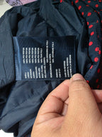 Chaleco Tommy Hilfiger Mujer Extra Chico Azul Marino Lunares