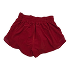 Short Lululemon Talla 6 Color Rojo De Mujer