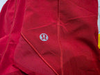 Short Lululemon Talla 6 Color Rojo De Mujer
