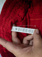 Short Lululemon Talla 6 Color Rojo De Mujer