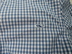 Camisa Vineyard Vines De Mujer Talla 4 Classic Azul Cuadros