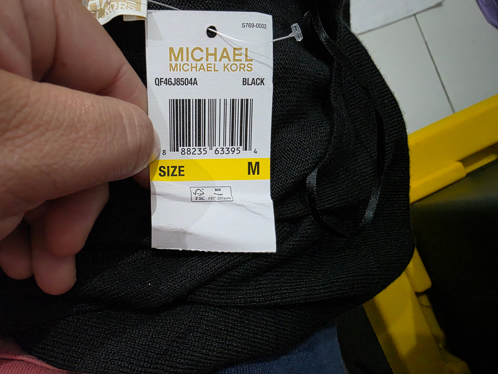 Sueter Michael Kors Mediano De Mujer Color Negro