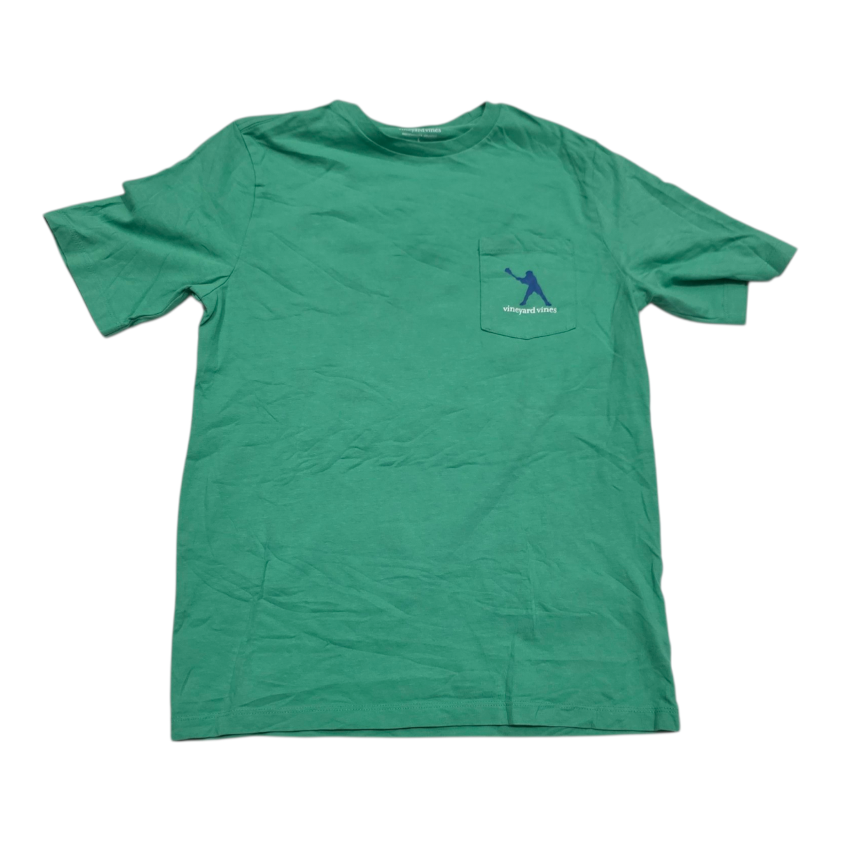 Playera Vineyard Vines Mujer Grande Manga Corta Verde