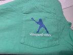 Playera Vineyard Vines Mujer Grande Manga Corta Verde
