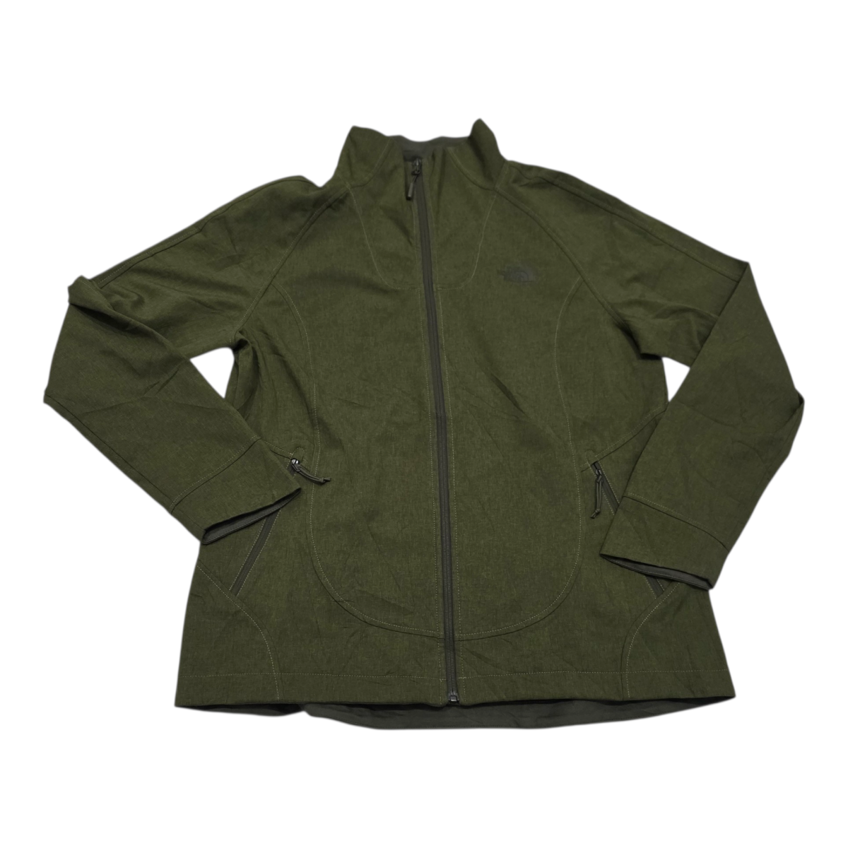 The North Face Chamarra Softshell Verde Olivo Mujer Xl
