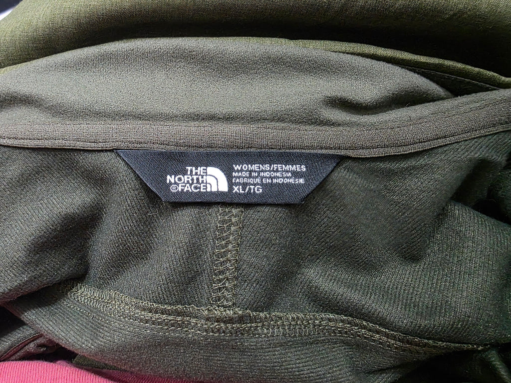 The North Face Chamarra Softshell Verde Olivo Mujer Xl