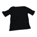 Playera Ralph Lauren Basic De Mujer Extra Grande Negra