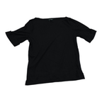 Playera Ralph Lauren Basic De Mujer Extra Grande Negra