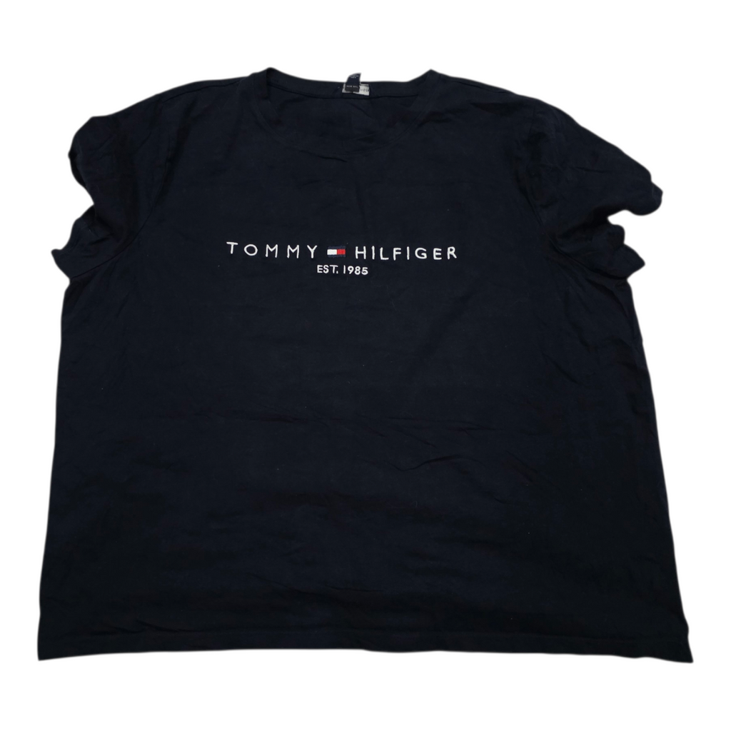 Playera Tommy Hilfiger Azul Marino Manga Corta Xl De Mujer