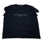 Playera Tommy Hilfiger Azul Marino Manga Corta Xl De Mujer