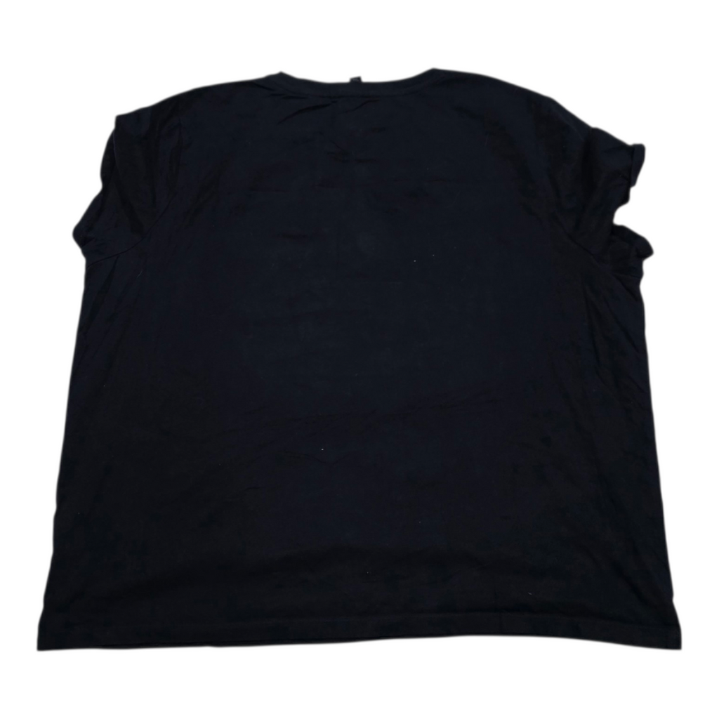 Playera Tommy Hilfiger Azul Marino Manga Corta Xl De Mujer