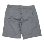 Bermuda Tommy Hilfiger De Mujer Talla 2 Rayas Azul/blanco