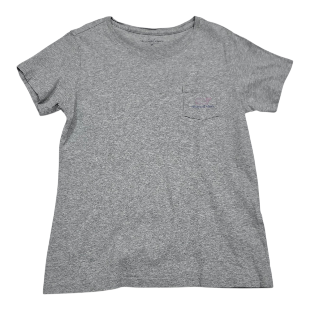 Playera Vineyard Vines Extra Chica Mujer Claro Ballena Rosa
