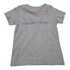 Playera Vineyard Vines Extra Chica Mujer Claro Ballena Rosa