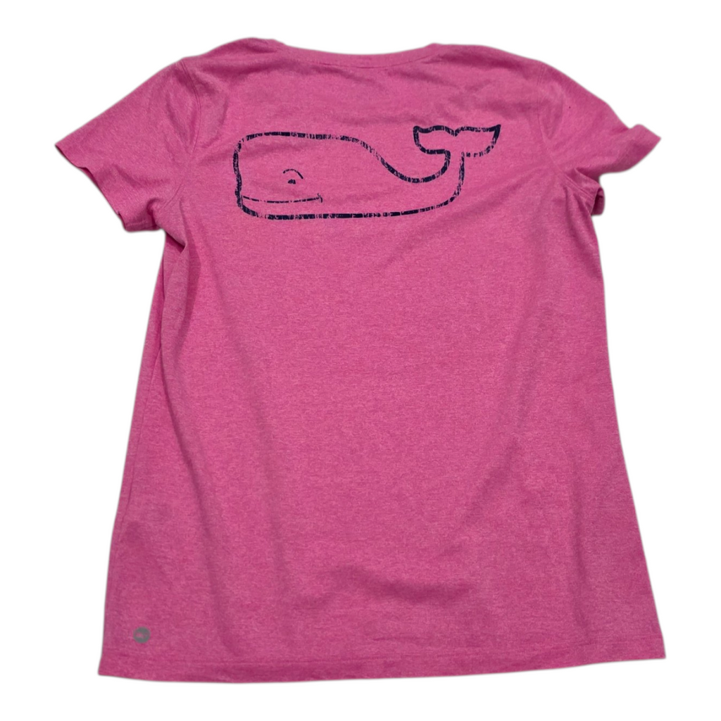 Playera Vineyard Vines Color Rosa Manga Corta Extra Chico