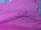 Playera Vineyard Vines Color Rosa Manga Corta Extra Chico